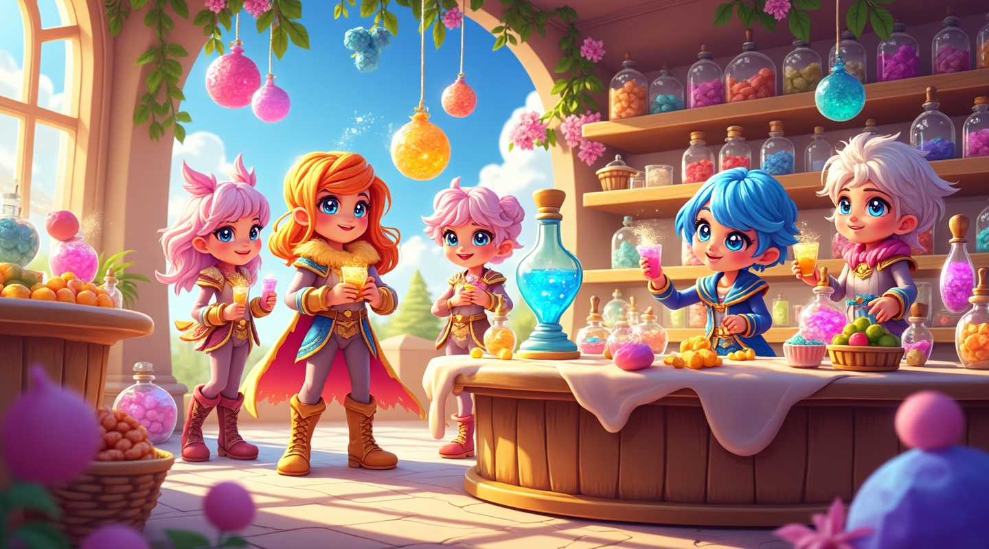 Magic Bread Quest - Friends and Characters
