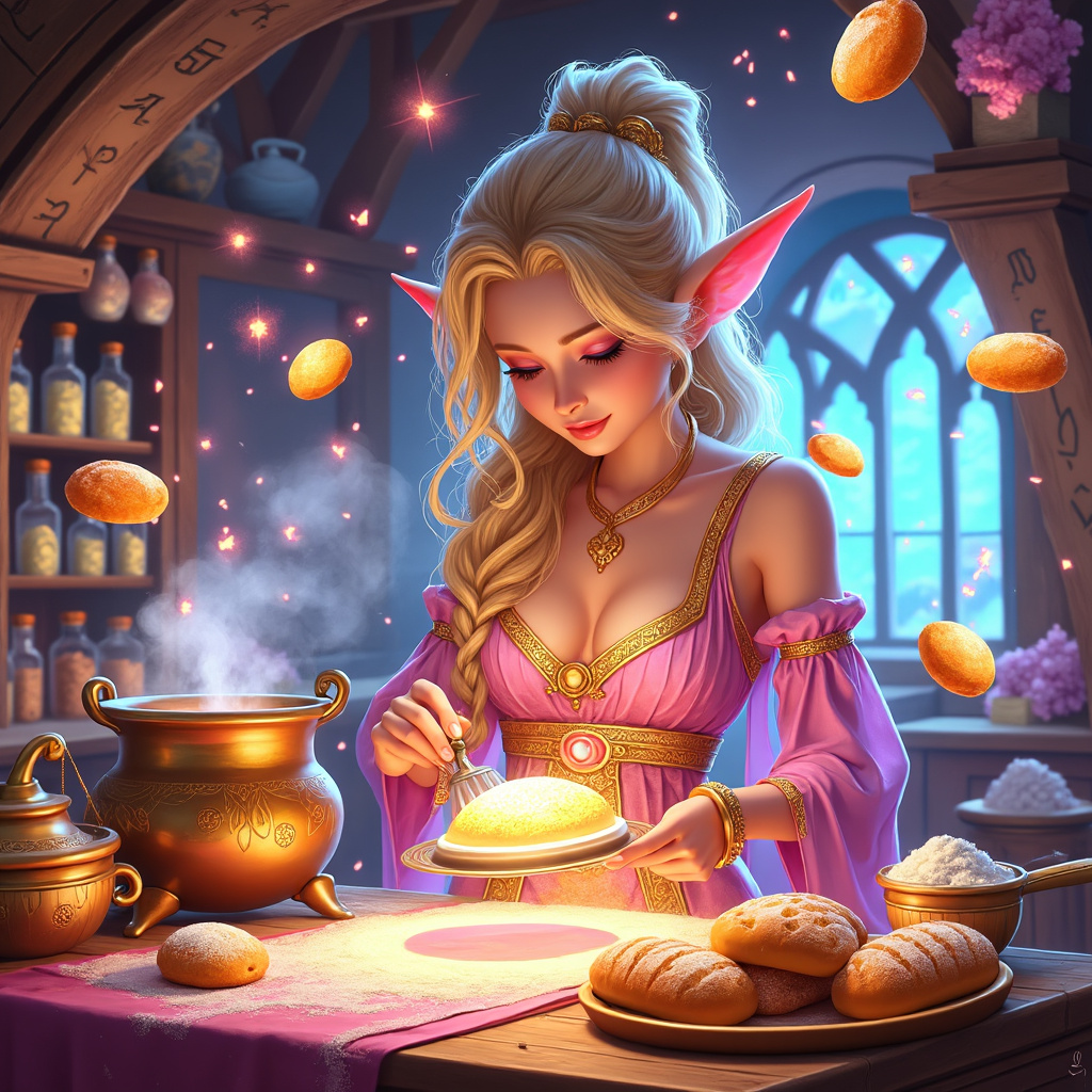 Magic Bread Quest - Elven Alchemist